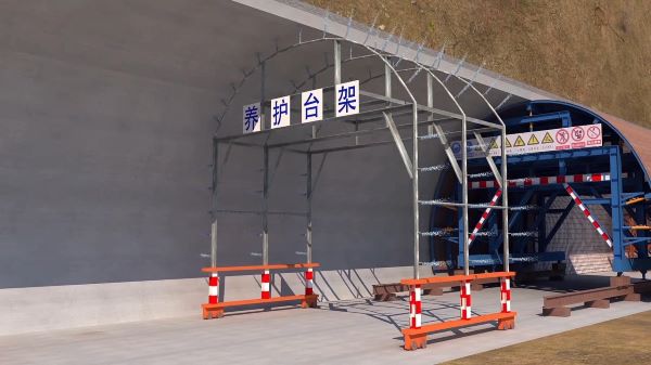 鹿寨县隧道施工动画制作公司 - 隧道施工工艺和施工方法 - 隧道施工汇报动画视频 - bim 工程施工动画
